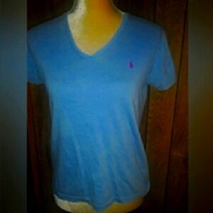 Ralph Lauren Sports Girls Short Sleeved  Top Shirt